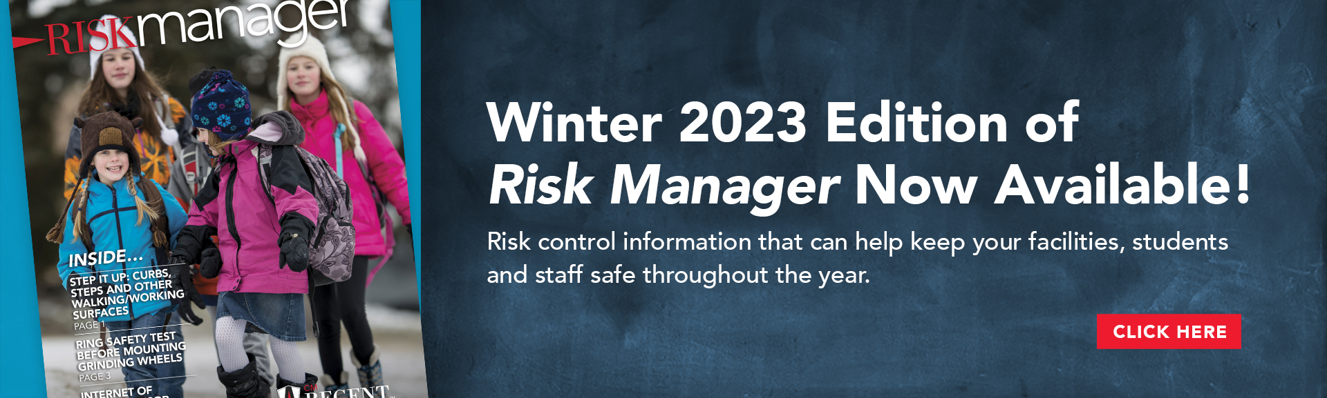 Winter 2023 Risk Manager Banner